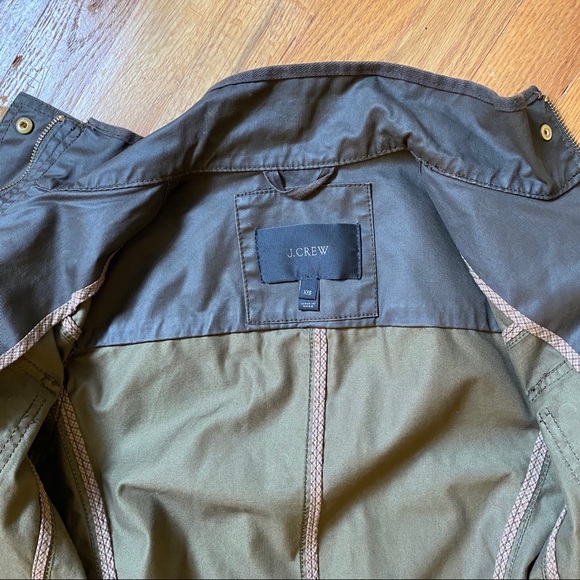 J. Crew Downtown Field Jacket in Olive - Picture 6 of 9